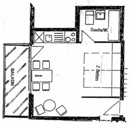 Casa La Roda, Via Da Scola 2 Sedrun Zimmer foto